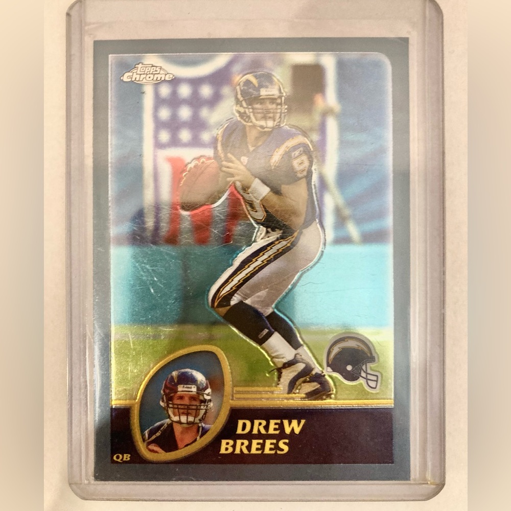 Drew Brees 2003 Topps Chrome